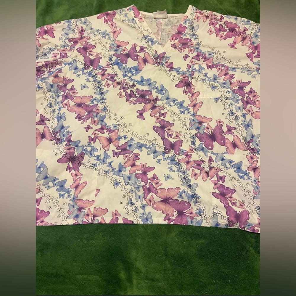 Womens scrub tops